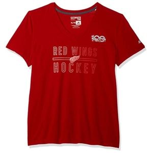 NHL Detroit Red Wings Gradient Lines Tee - M
